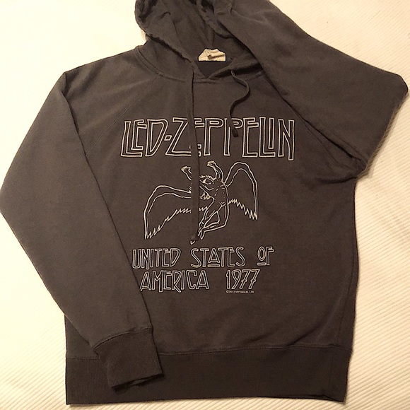 2013 Led Zeppelin Graphic Hoodie Women’s Size Small - Picture 2 of 8